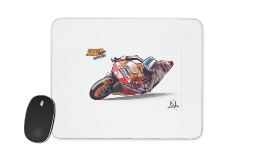  Dani Pedrosa Moto GP Cartoon Art for Mousepad