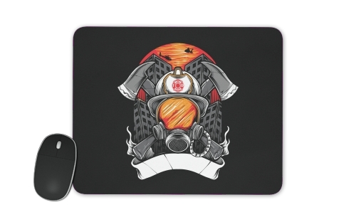  Fire Fighter Custom Text for Mousepad