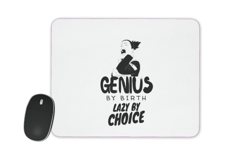  Genius by birth Lazy by Choice Shikamaru tribute for Mousepad