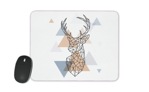  Geometric head of the deer for Mousepad