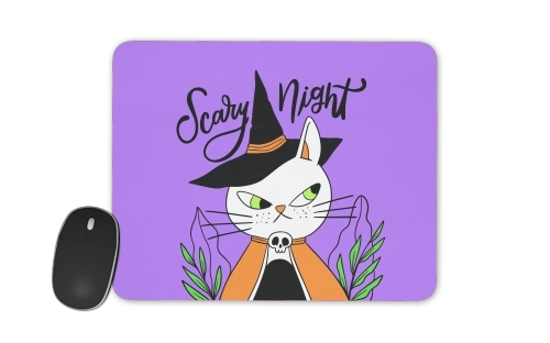  halloween cat sorcerer for Mousepad