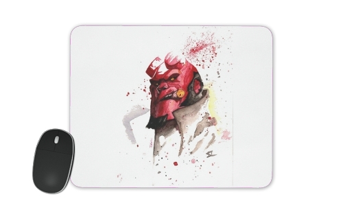  Hellboy Watercolor Art for Mousepad