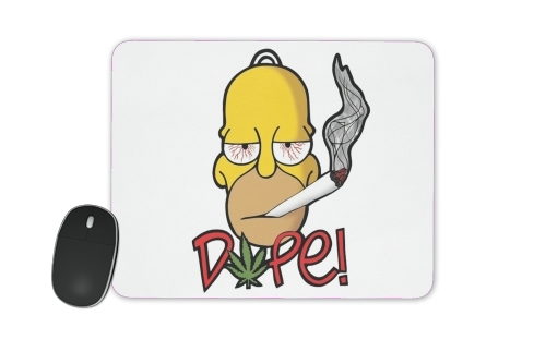  Homer Dope Weed Smoking Cannabis for Mousepad