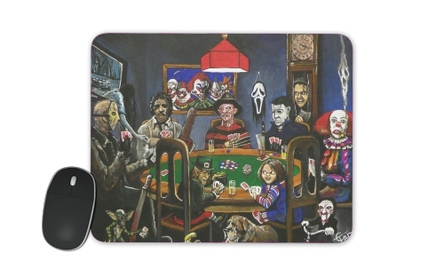  Killing Time with card game horror for Mousepad