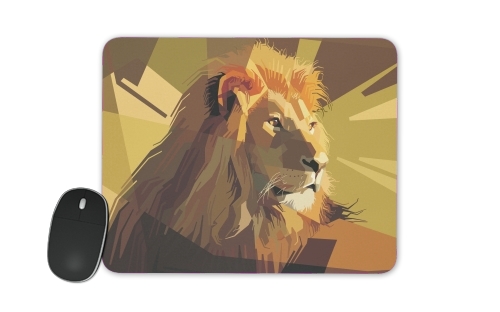  Lion Geometric Brown for Mousepad