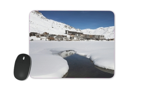  Llandscape and ski resort in french alpes tignes for Mousepad