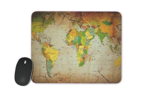  World Map for Mousepad