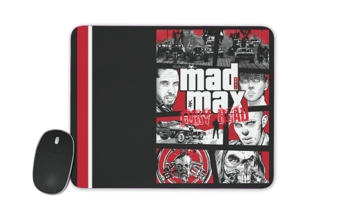  Mashup GTA Mad Max Fury Road for Mousepad