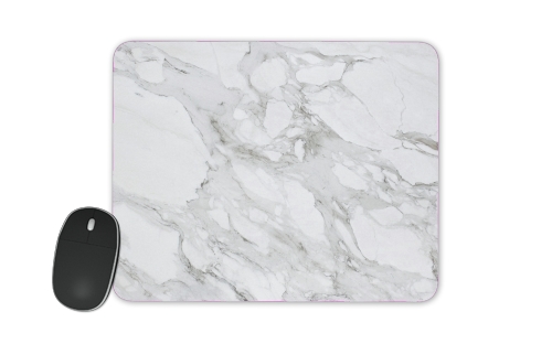  Minimal Marble White for Mousepad