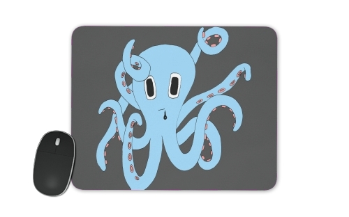  octopus Blue cartoon for Mousepad