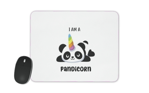  Panda x Licorne Means Pandicorn for Mousepad