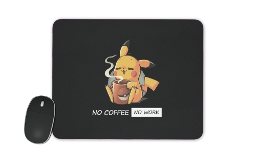  Pikachu Coffee Addict for Mousepad