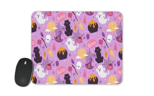  Pink Halloween Pattern for Mousepad