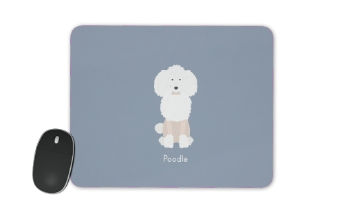  Poodle White for Mousepad