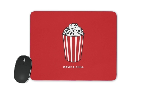  Popcorn movie and chill for Mousepad