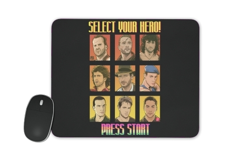  Select your Hero Retro 90s for Mousepad