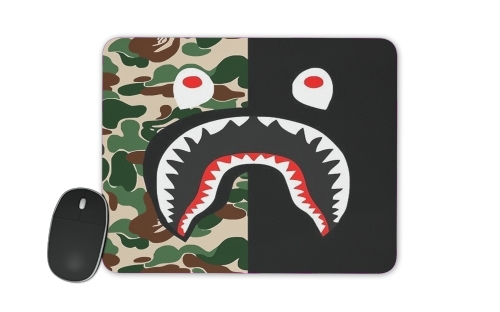  Shark Bape Camo Military Bicolor for Mousepad
