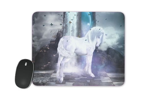  Silver Unicorn for Mousepad