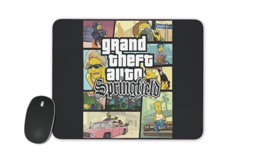  Simpsons Springfield Feat GTA for Mousepad