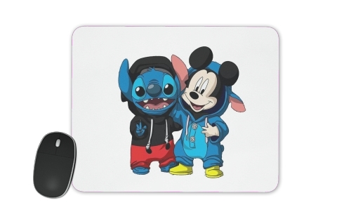  Stitch x The mouse for Mousepad
