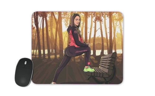  The Weather Girl for Mousepad