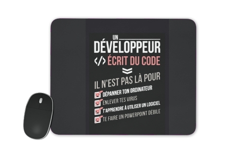  Un developpeur ecrit du code Stop for Mousepad