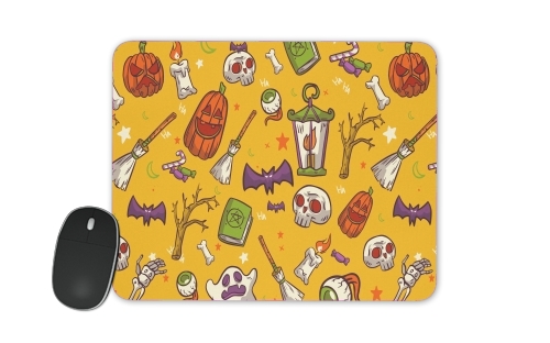  Yellow Halloween Pattern for Mousepad