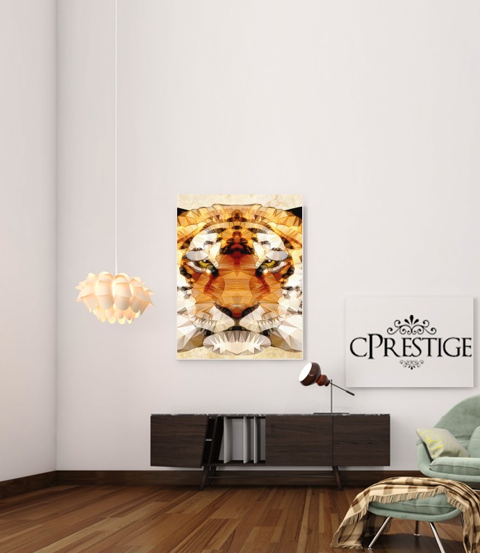  abstract tiger for Art Print Adhesive 30*40 cm