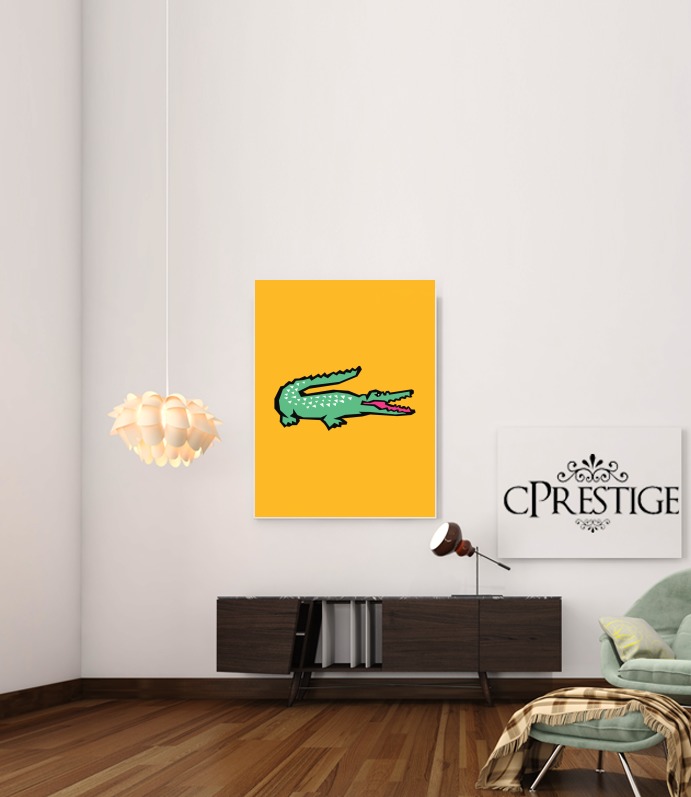 alligator crocodile lacoste for Art Print Adhesive 30*40 cm