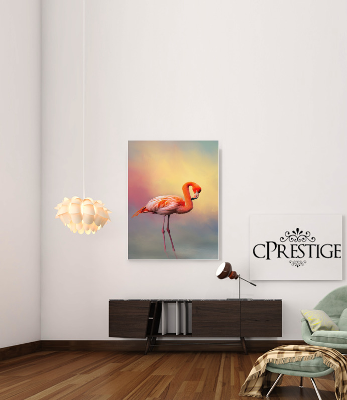  American flamingo for Art Print Adhesive 30*40 cm