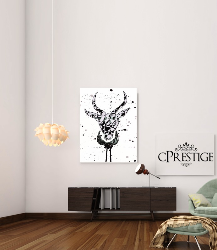  Antelope Masquerade for Art Print Adhesive 30*40 cm