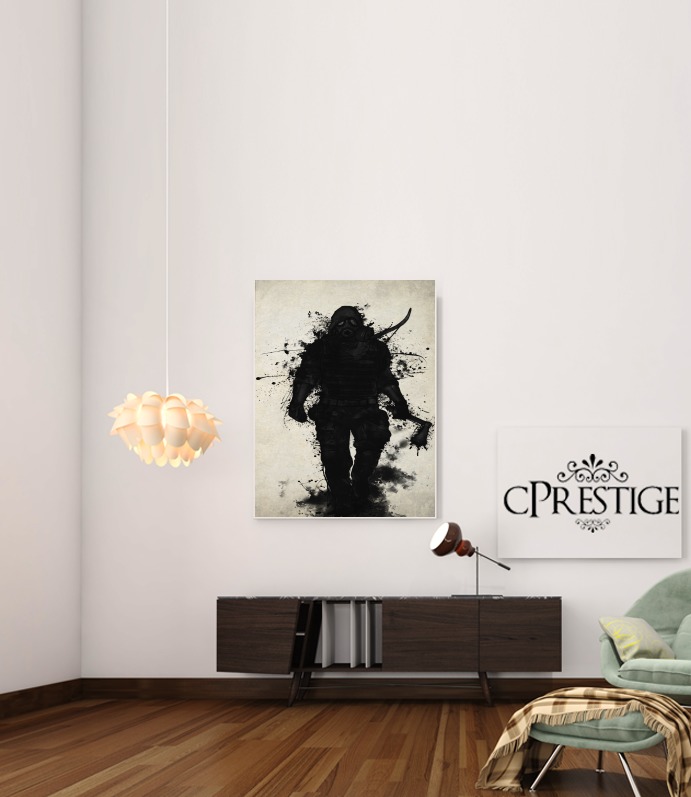  Apocalypse Hunter for Art Print Adhesive 30*40 cm