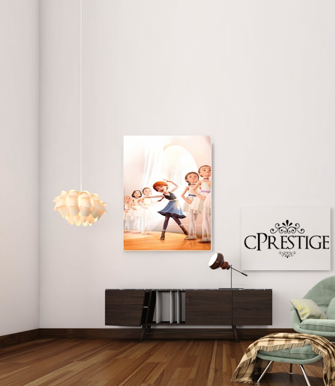  Ballerina Danse Art for Art Print Adhesive 30*40 cm