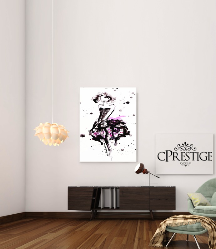  Ballerina Girl for Art Print Adhesive 30*40 cm