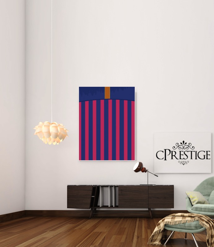 Barcelone Football for Art Print Adhesive 30*40 cm