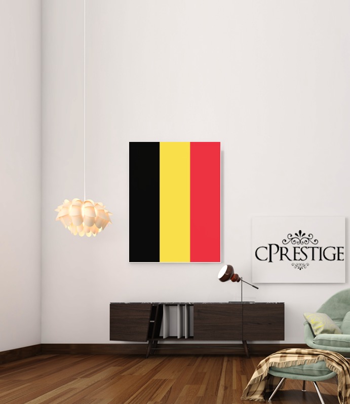  Belgium Flag for Art Print Adhesive 30*40 cm