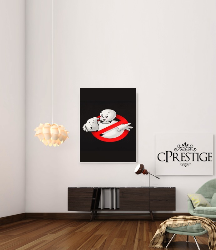  Casper x ghostbuster mashup for Art Print Adhesive 30*40 cm