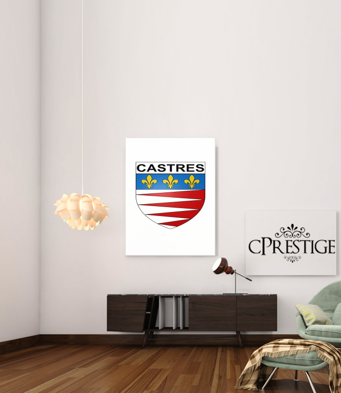  Castres for Art Print Adhesive 30*40 cm