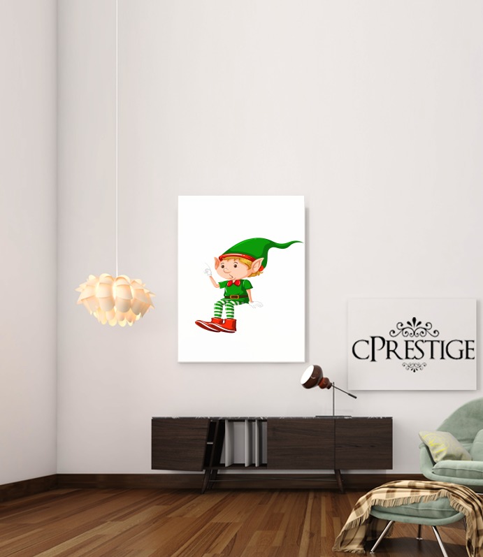  Christmas Elfe for Art Print Adhesive 30*40 cm
