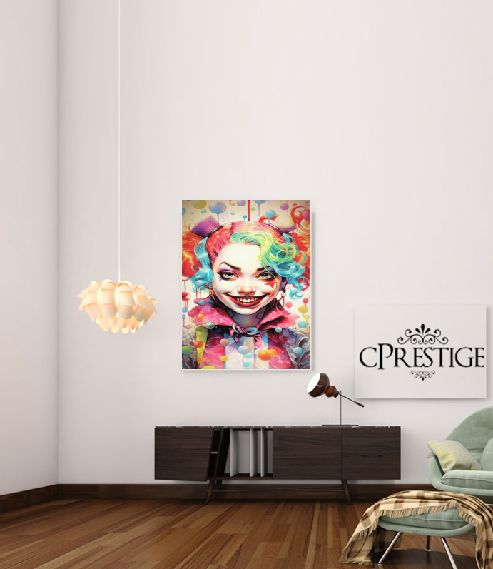  Circus beauty for Art Print Adhesive 30*40 cm