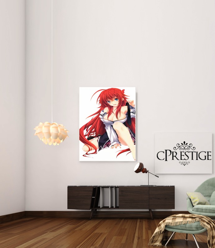  Cleavage Rias DXD HighSchool for Art Print Adhesive 30*40 cm