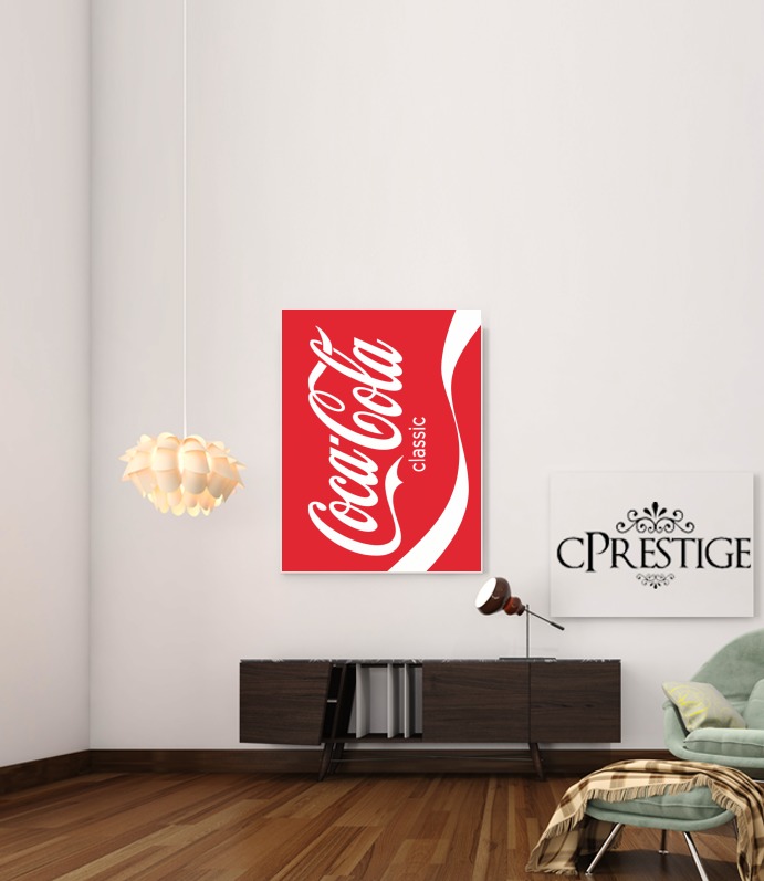  Coca Cola Rouge Classic for Art Print Adhesive 30*40 cm