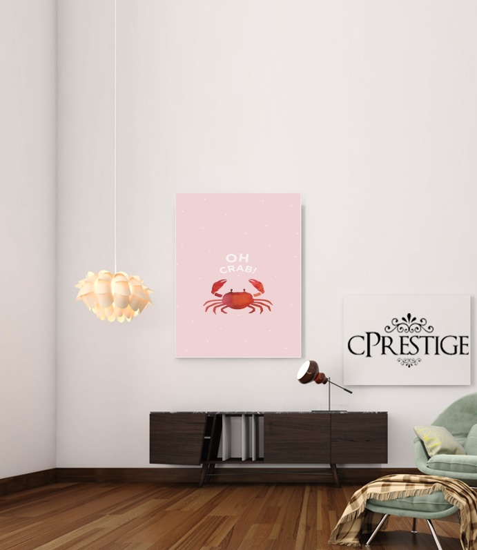  Crabe Pinky for Art Print Adhesive 30*40 cm