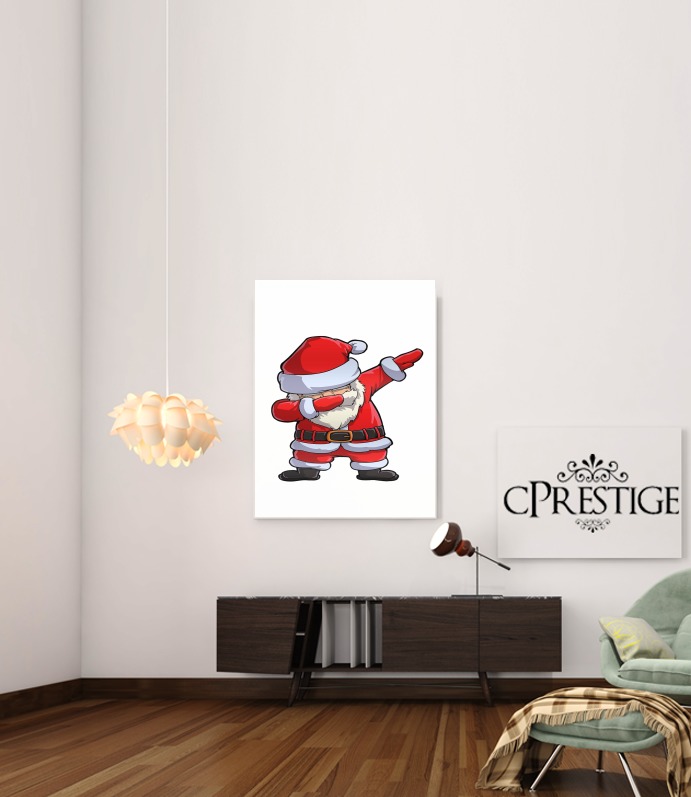  Dabbing Santa Claus Christmas for Art Print Adhesive 30*40 cm