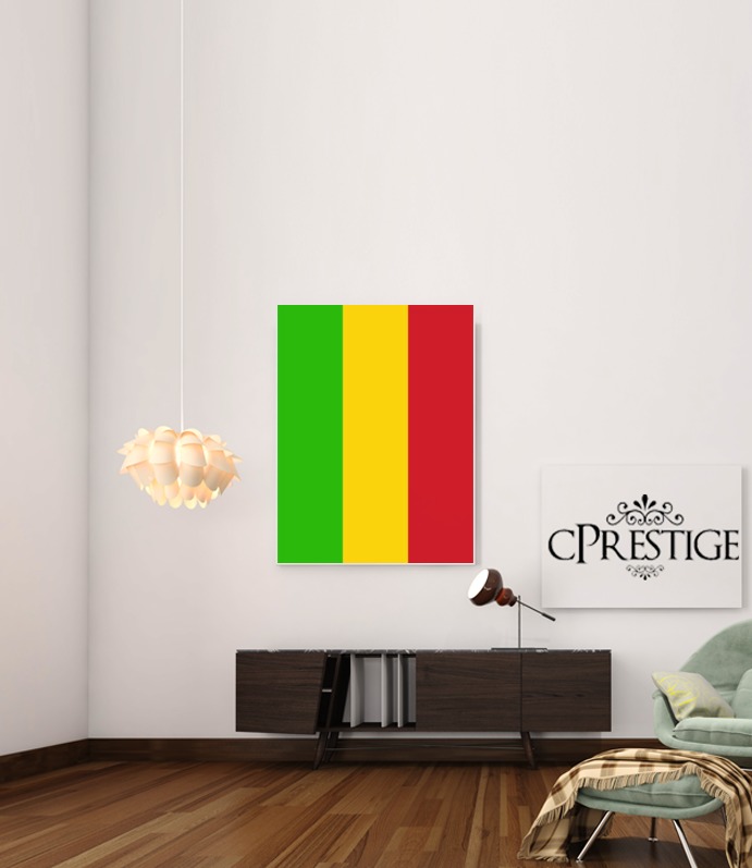  Mali Flag for Art Print Adhesive 30*40 cm