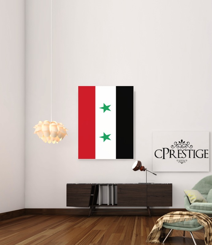  Flag of Syria for Art Print Adhesive 30*40 cm