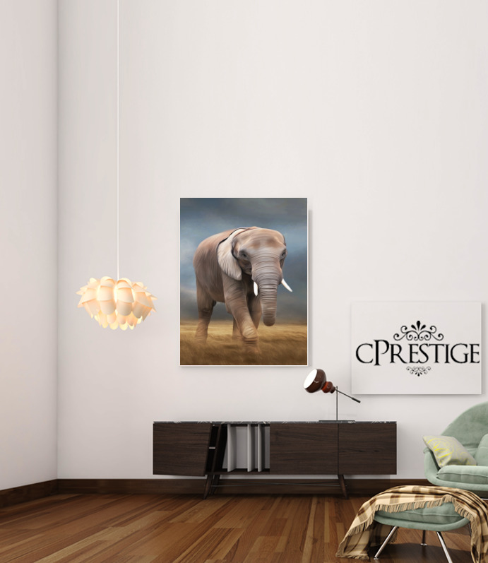  Elephant tour for Art Print Adhesive 30*40 cm
