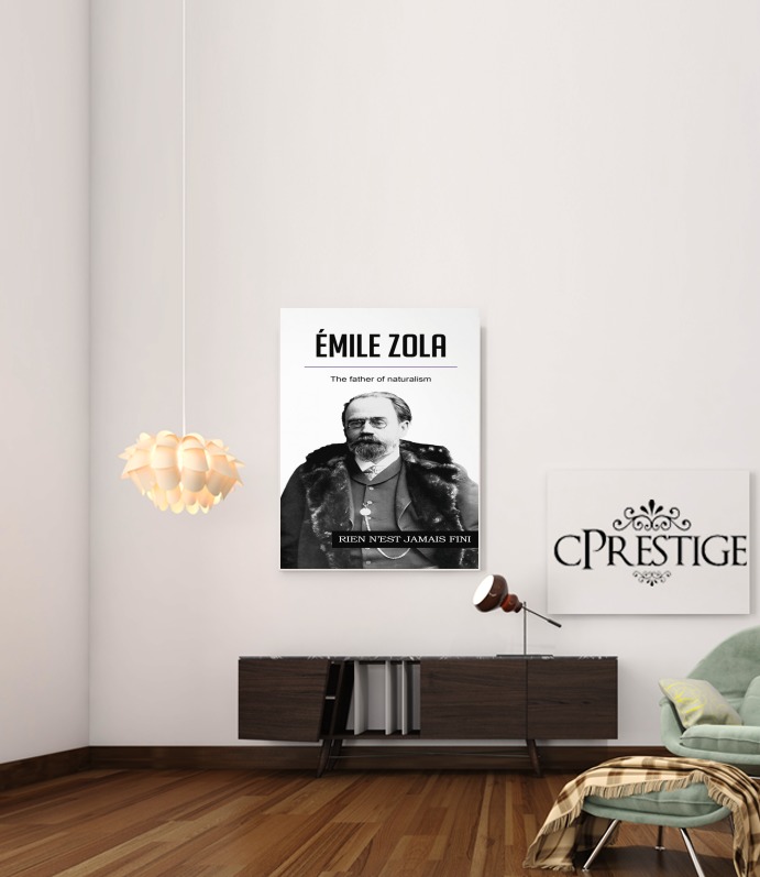  Emile Zola for Art Print Adhesive 30*40 cm