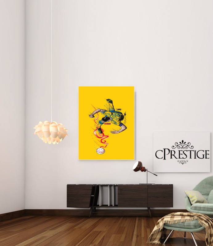  FantaSweden Zlatan Swirl for Art Print Adhesive 30*40 cm