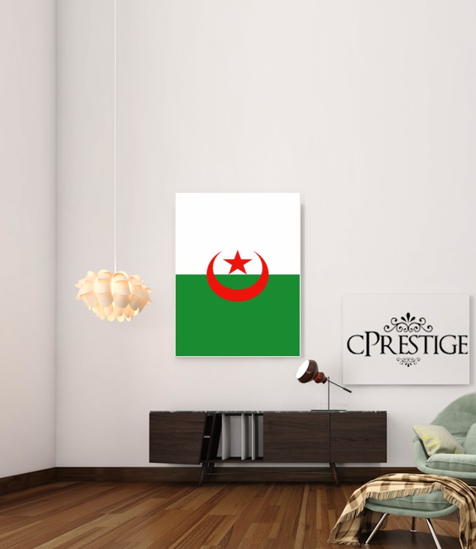  Flag Algeria for Art Print Adhesive 30*40 cm
